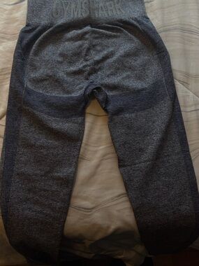Gymshark Seamless High-Rise Leggings in Charcoal Gray